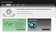 Tablet Screenshot of o2m-services.net